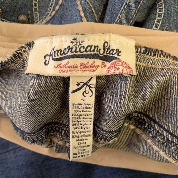 🔥 2/$50 🔥 NWOT American Star Maternity Jeans - Picture 2 of 6